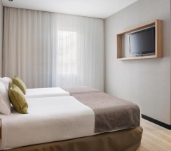 Двухместный номер Superior двуспальная кровать в Sercotel Hotel Parque