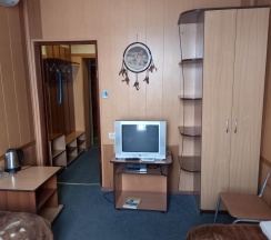 Кровать в 2-местном стандартном номере в Седьмое небо