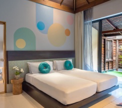 Четырёхместный люкс семейный Rasa с 2 комнатами в Отель Buri Rasa Village Phangan