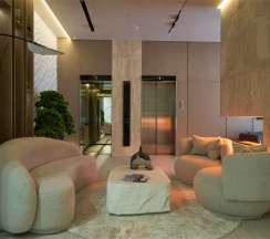 Апартаменты Люкс с отдельной спальней (ЖК Ли Прайм, ул. наб. Полянка, д. 1) в РентаСфера на Каменке