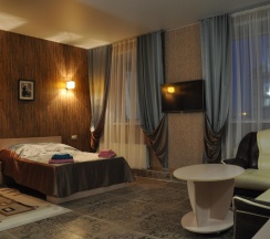 Номер люкс с сауной в Залесный