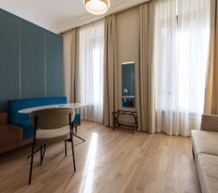 Двухместный люкс Superior с красивым видом из окна двуспальная кровать в Sentho Roma