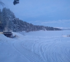 Баня с чаном - вечер в Огни Имандры