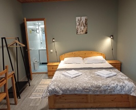 Номер стандарт комфорт с 1 двуспальной кроватью в Морошка