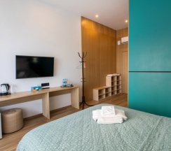 А2 Двойная кровать с видом на море Акварель (Корпус Беринг) в Ep Boutique Hotel Беринг