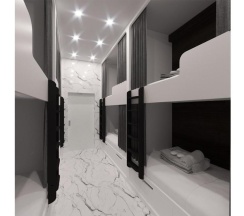 Койко место в Мужском и Женском 4-местном номере в The 7 hostels