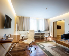 Двухместный люкс Executive двуспальная кровать в The Dostyk Hotel