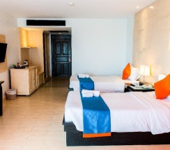 Двухместный номер Superior 2 отдельные кровати в Seabreeze Jomtien Resort