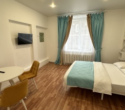 1-комнатные апартаменты студия с 1 двуспальной кроватью в Баринн