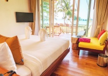 Вилла Deluxe с балконом и beachfront в Koh Kood Paradise Beach