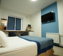 Улучшенный номер с двуспальной кроватью или двумя раздельными в Time hotel