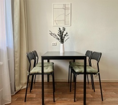 "Pistachio Flat" Однокомнатная квартира (Метро Ленинский проспект/Автово, 10 минут на транспорте) в Rauktis apartments