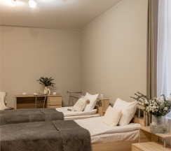 Трехместный номер с раздельными кроватями в Номера в Пушкине