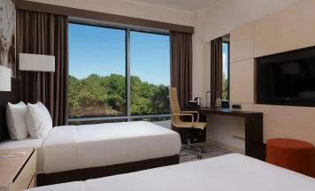 Номер делюкс с 2 односпальными кроватями в DoubleTree by Hilton Moscow-Vnukovo Airport