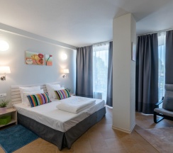 Номер стандарт улучшенный с 1 двуспальной кроватью в Loyal Guest House