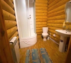 Улучшенный номер студия (деревянный корпус) в Ирбис