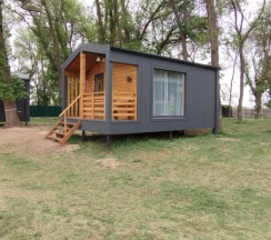 1-комнатный коттедж стандарт с 2 односпальными кроватями в Тритон