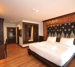 Номер Standard с красивым видом из окна в Chalelarn Hotel