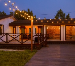 Шале с баней в Фазенда