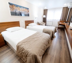 Двухместный номер Standard с видом на сад 2 отдельные кровати в Chagala