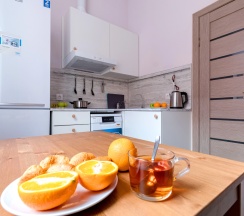 Двухместные апартаменты Standard (двуспальная кровать) в Апартаменты J&N Apartments Крепостная