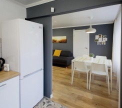 Апартаменты с балконом в Central Apartment
