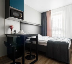 Studio Comfort с кроватью 19.7 метров в Well