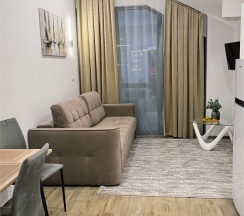 Апартаменты двухкомнатные (ЛЮКС) с балконом и красивым видом в Polikariya