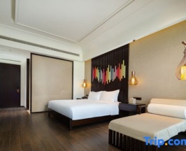 Двухместный номер Standard с видом на город двуспальная кровать в Mangrove Tree Resort World Sanya Bay (Coconut Tower)