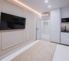 Стандарт с диваном (общий санузел один на два номера) в One Sea Apartments