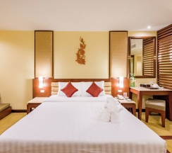 Двухместный номер Deluxe Garden Wing 2 отдельные кровати в Duangjitt Resort & Spa