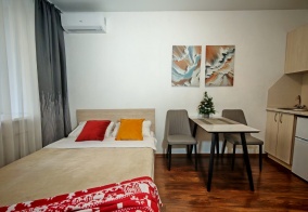 Апартаменты Апартаменты на Верхнепортовая 64 в Амурском заливе