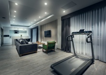 Двухместный люкс Wellness с красивым видом из окна двуспальная кровать в Wyndham Garden Astana