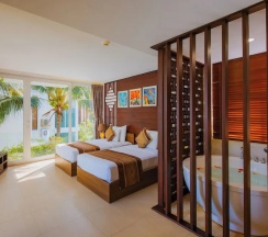 Номер Grand с видом на сад в Villa Del Sol Beach resort & Spa