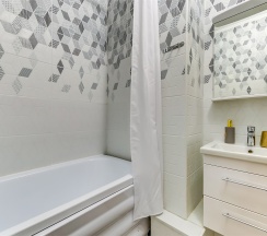 106, Евро-двухкомнатные апартаменты ЖК "LIKE" (Метро Площадь Мужества, 10 минут пешком) в Rauktis apartments