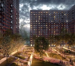 Четырёхместные апартаменты с 2 комнатами с балконом в Good House