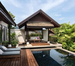 Двухместная Anantara Villa Pool двуспальная кровать в Отель Anantara Lawana Koh Samui Resort, Chaweng