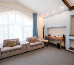 Двухместный коттедж Deluxe двуспальная кровать в Aq-Qaiyn