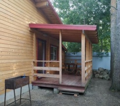 Коттедж стандарт с 2 односпальными кроватями в Мичуринский дворик