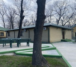Номер студия с 2 односпальными кроватями в Олимпия