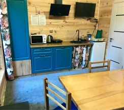 Шале 2. Четырёхместный номер комфорт с видом на лес в Белый волк