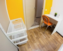 Стандартный номер с двухспальной кроватью размера Queen в Z Hostel