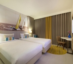 Двухместный номер Deluxe с видом на океан 2 отдельные кровати в Mercure Pattaya Ocean Resort