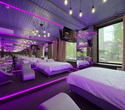 Двухместный номер Стандарт №8 двуспальная кровать в Gipnoz