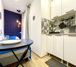 Одноместные апартаменты-студио (Метро Площадь Восстания/Александра Невского, 10 минут пешком) в Rauktis apartments