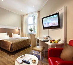 Двухместный номер Comfort двуспальная кровать в Hotel Domicil Hamburg by Golden Tulip