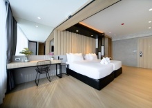 Двухместный люкс Deluxe двуспальная кровать в Loft Bangkok Hotel