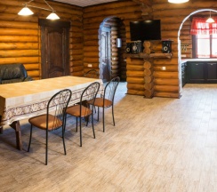 Коттедж с балконом в Подстепки house