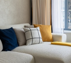 Двухкомнатные апартаменты LUX с одной спальней (2 этаж) в Real Apartments Sochi
