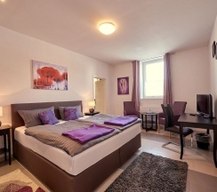 Двухместный номер Comfort двуспальная кровать в Hotel Zur Alten Stadtkellerei Leipzig